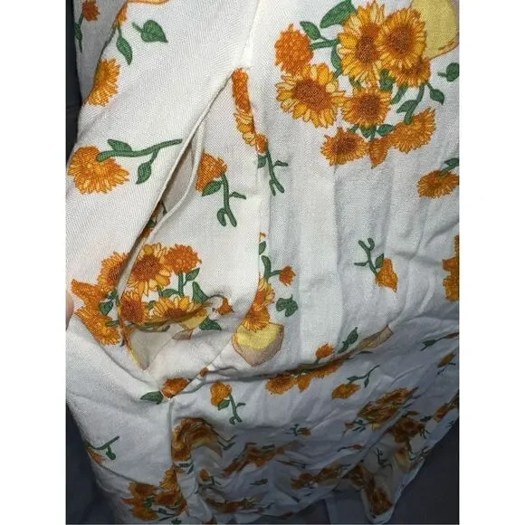 Sunflower Puff Sleeve Dress (Med) - Picture 5 of 9
